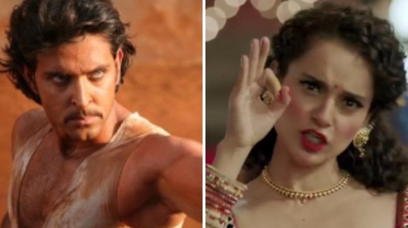 Hrithik Roshan and Kangana Ranaut have worked together in two films -'Kites' and 'Krrish 2'. Hrithik Roshan and Kangana Ranaut have worked together in two films -'Kites' and 'Krrish 2'.