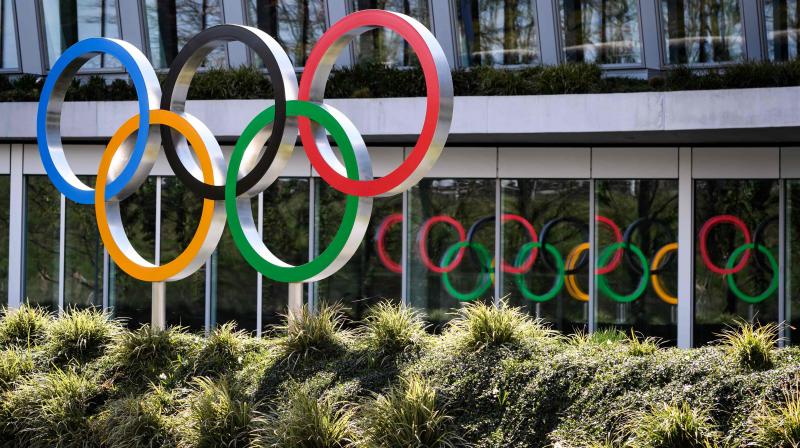 International Olympic Committee (IOC) headquarters in Lausanne. AFP Photo