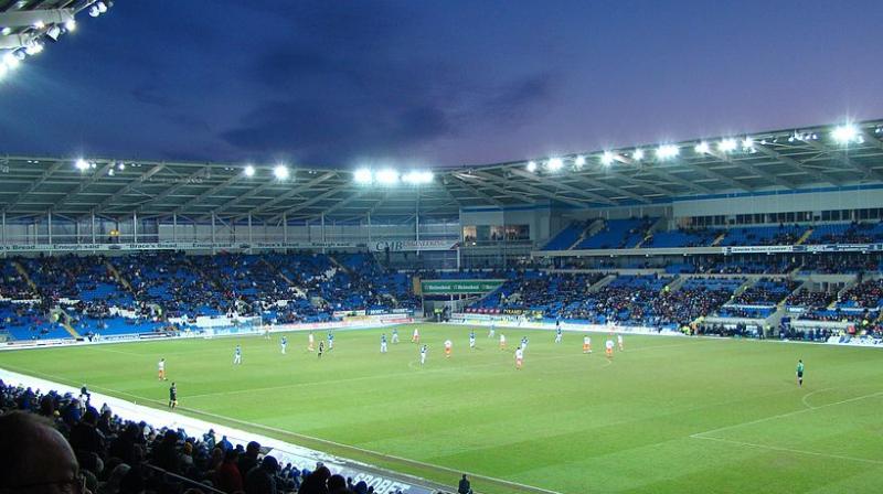 Cardiff City which is one of the 24 second division clubs in the English Football League. DC File Photo Cardiff City which is one of the 24 second division clubs in the English Football League. DC File Photo
