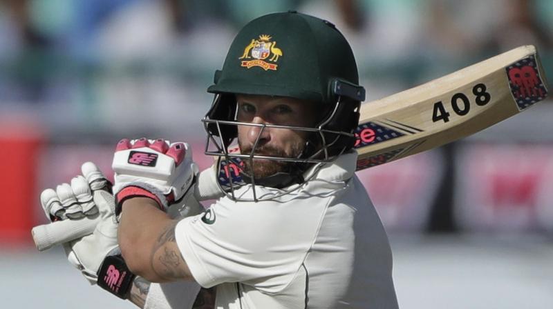 Australian batsman Matthew Wade. AP Photo