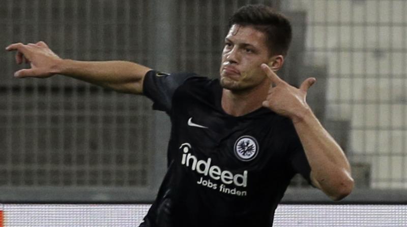 Real Madrid striker Luka Jovic. AP Photo Real Madrid striker Luka Jovic. AP Photo
