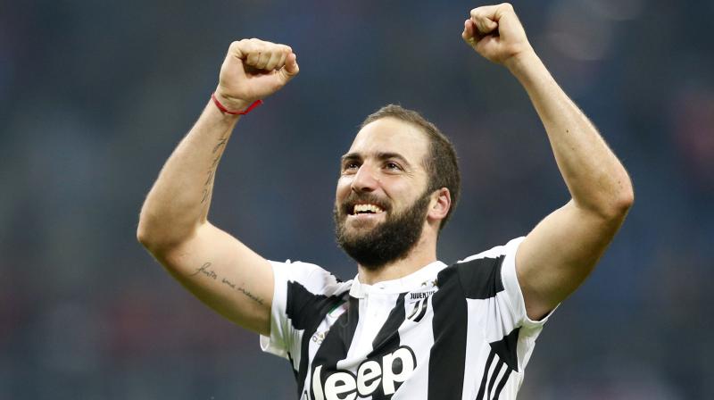 Juventus striker Gonzalo Higuain. AP Photo Juventus striker Gonzalo Higuain. AP Photo