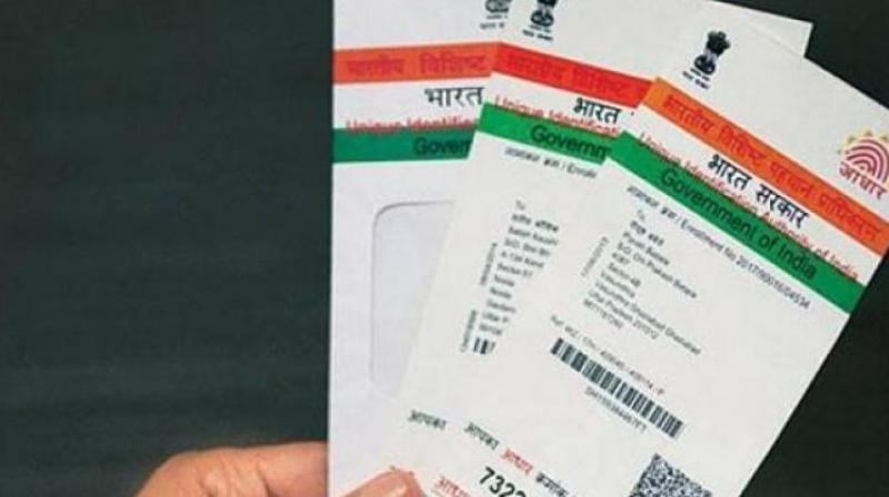 The notice says: Whereas the office has received a complaint/allegation that you are not an Indian National and you have obtained Aadhaar Card through false pretences, making false claims and submitting false documents. (Representational Images)