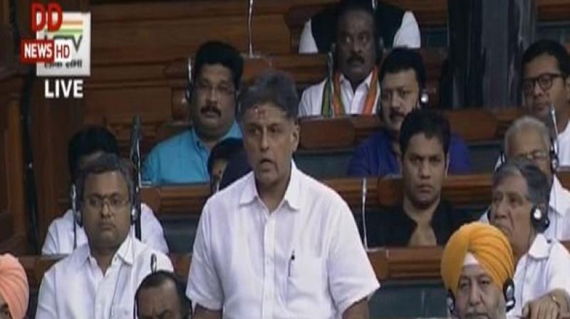 Tewari said, 'Ek angrezi ki kitaab hai, har cheez kali aur safed nahi hoti, (There is an English novel, everything is not in black and white.) There are fifty shades of grey in between.' (Photo: ANI) Tewari said, 'Ek angrezi ki kitaab hai, har cheez kali aur safed nahi hoti, (There is an English novel, everything is not in black and white.) There are fifty shades of grey in between.' (Photo: ANI)