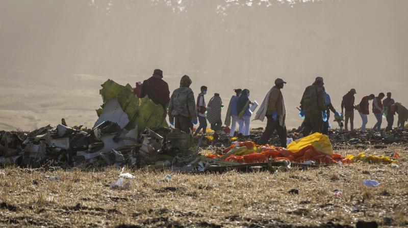 The crashed killed everyone on board. (Photo:AP) The crashed killed everyone on board. (Photo:AP)