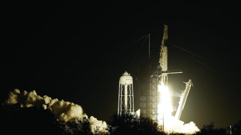 This time around, the only occupant on board SpaceX's Crew Dragon capsule was a dummy named Ripley -- but NASA plans to put two astronauts aboard in July, although that date could be delayed. This time around, the only occupant on board SpaceX's Crew Dragon capsule was a dummy named Ripley -- but NASA plans to put two astronauts aboard in July, although that date could be delayed.