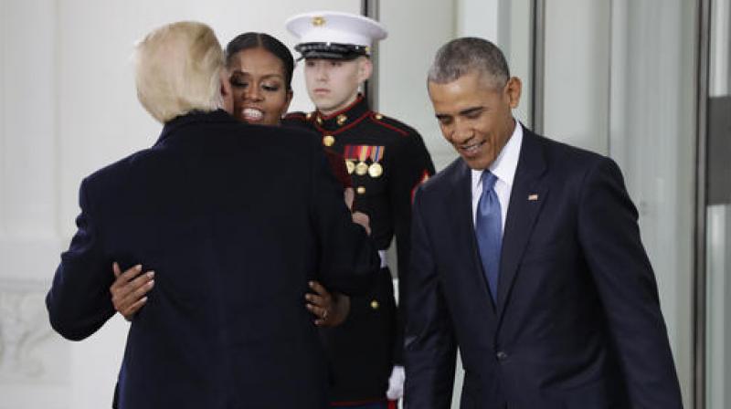 Former first lady Michelle Obama added her voice Friday to the Democratic outcry following President Donald Trump's attack on four ethnic minority congresswomen, saying 'there's a place for all of us.' (Photo: File) Former first lady Michelle Obama added her voice Friday to the Democratic outcry following President Donald Trump's attack on four ethnic minority congresswomen, saying 'there's a place for all of us.' (Photo: File)
