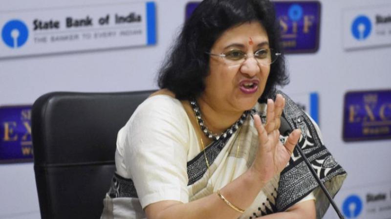 State Bank chairman Arundhati Bhattacharya. State Bank chairman Arundhati Bhattacharya.