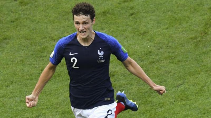 France defender Pavard's spinning right-foot shot against Argentina in the round of 16 came top out of 18 candidates for the award. (Photo: AFP) France defender Pavard's spinning right-foot shot against Argentina in the round of 16 came top out of 18 candidates for the award. (Photo: AFP)