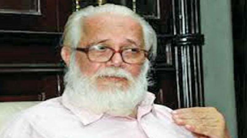 Former ISRO scientist Nambi Narayanan. (Photo: File) Former ISRO scientist Nambi Narayanan. (Photo: File)
