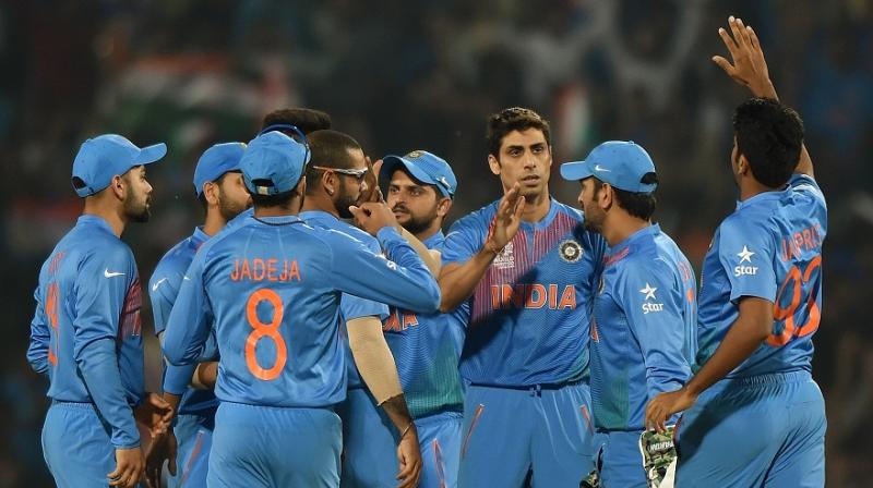 Ashish Nehra, who played a big part in India’s brilliant run in T20s in 2016, may make a comeback to the side for the limited-overs series against England. (Photo: AFP) Ashish Nehra, who played a big part in India’s brilliant run in T20s in 2016, may make a comeback to the side for the limited-overs series against England. (Photo: AFP)
