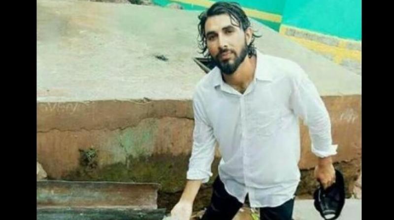 Indian Army soldier Aurangzeb velonged to 4 Jammu and Kashmir Light Infantry and was posted at the 44 Rashtriya Rifles camp at Shadimarg in Shopian. (Photo: ANI | Twitter) Indian Army soldier Aurangzeb velonged to 4 Jammu and Kashmir Light Infantry and was posted at the 44 Rashtriya Rifles camp at Shadimarg in Shopian. (Photo: ANI | Twitter)