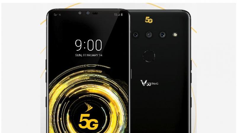 LG said it will introduce the V50 ThinQ 5G and G8 ThinQ smartphones ahead of the Mobile World Congress. (Photo: Android Police) LG said it will introduce the V50 ThinQ 5G and G8 ThinQ smartphones ahead of the Mobile World Congress. (Photo: Android Police)