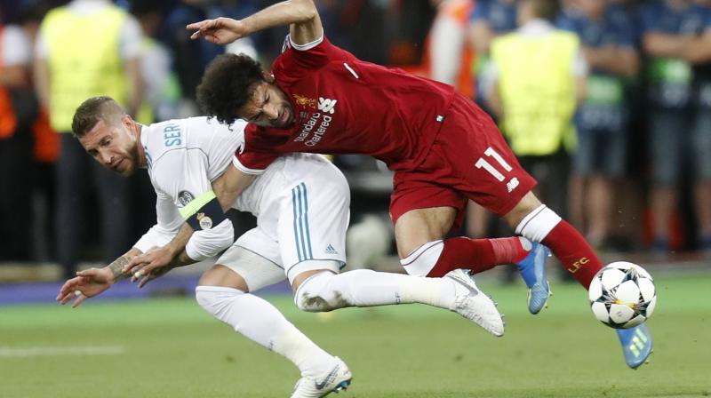 Klopp, who described Ramos as “ruthless and brutal” has failed to win six of seven finals during his coaching career. (Photo: AP) Klopp, who described Ramos as “ruthless and brutal” has failed to win six of seven finals during his coaching career. (Photo: AP)
