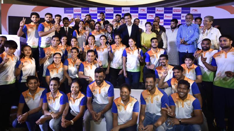 Spearheading India’s golden pursuit will be the shooters, who topped the medal tally in this year’s Mexico World Cup, finishing ahead of United States and China and be headlined by a trio of talented teenagers. (Photo: PTI) Spearheading India’s golden pursuit will be the shooters, who topped the medal tally in this year’s Mexico World Cup, finishing ahead of United States and China and be headlined by a trio of talented teenagers. (Photo: PTI)