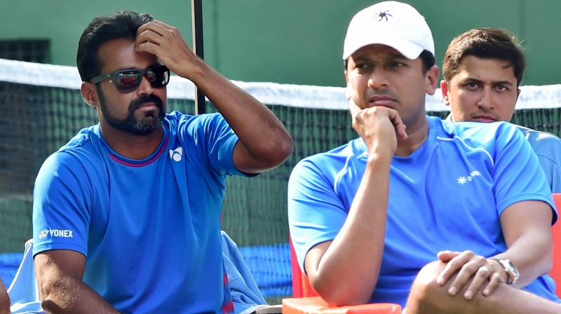 Paes was already miffed at his exclusion from TOP Scheme but had made himself available for the Asian Games, where he has won eight medals, including five gold. (Photo: PTI) Paes was already miffed at his exclusion from TOP Scheme but had made himself available for the Asian Games, where he has won eight medals, including five gold. (Photo: PTI)