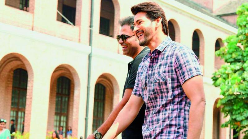 Mahesh Babu and Vamshi Paidipally Mahesh Babu and Vamshi Paidipally