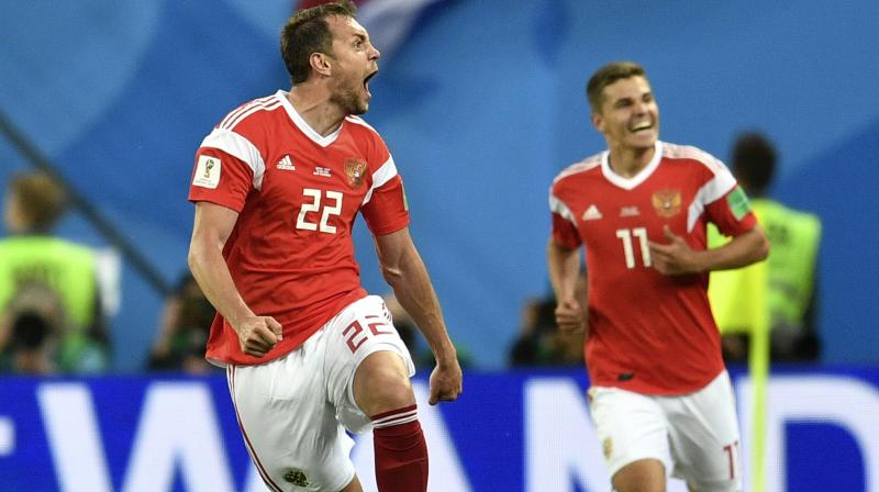 Coach Stanislav Cherchesov had told his team to ignore media criticism as they approached the tournament in the worst possible form, going winless in seven matches stretched over a long eight months and slumping to 70th in the world.(Photo: AP) Coach Stanislav Cherchesov had told his team to ignore media criticism as they approached the tournament in the worst possible form, going winless in seven matches stretched over a long eight months and slumping to 70th in the world.(Photo: AP)