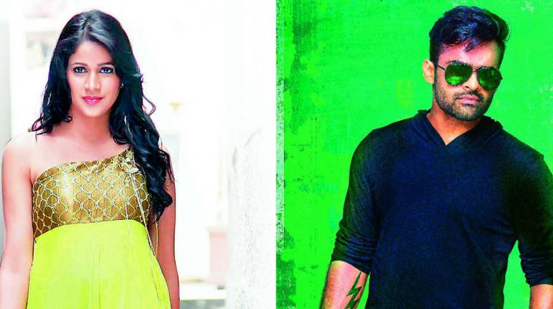 Lavanya Tripathi and Sai Dharam Tej Lavanya Tripathi and Sai Dharam Tej