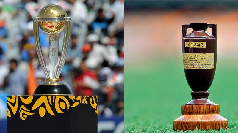 Stuart Broad believes the England team have a once in a lifetime opportunity as the country prepares to play host to both a men's World Cup and Ashes this year. (Photo: AFP) Stuart Broad believes the England team have a once in a lifetime opportunity as the country prepares to play host to both a men's World Cup and Ashes this year. (Photo: AFP)