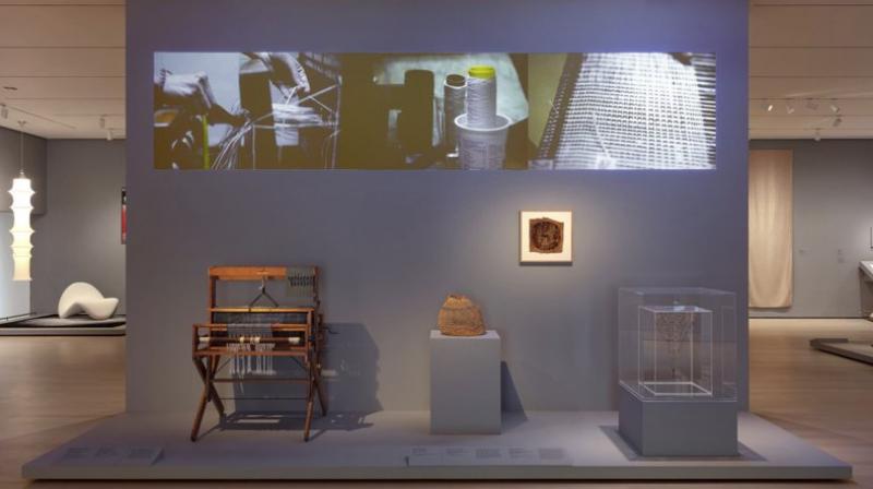 The exhibit takes its name from a quote by artist and Bauhaus professor Paul Klee, who advised approaching drawing by “taking a line for a walk.” (Photo: AP) The exhibit takes its name from a quote by artist and Bauhaus professor Paul Klee, who advised approaching drawing by “taking a line for a walk.” (Photo: AP)