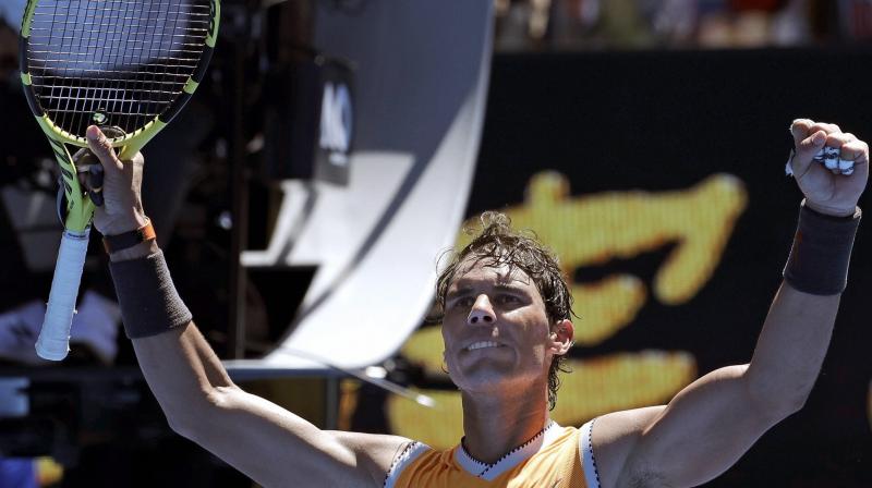 After an injury-plagued 2018, the 17-time Grand Slam champion was back to his devastating old self as he raced through in 2hr 15min. (Photo: AP) After an injury-plagued 2018, the 17-time Grand Slam champion was back to his devastating old self as he raced through in 2hr 15min. (Photo: AP)