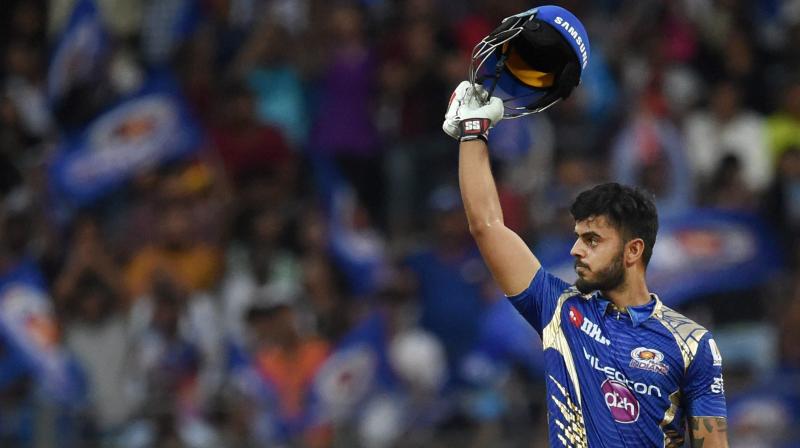 Nitish Rana is currently Mumbai Indians' leading run-scorer in IPL 2017, having amassed 312 runs in 11 matches he played so far at an average of 34.66. (Photo: PTI) Nitish Rana is currently Mumbai Indians' leading run-scorer in IPL 2017, having amassed 312 runs in 11 matches he played so far at an average of 34.66. (Photo: PTI)