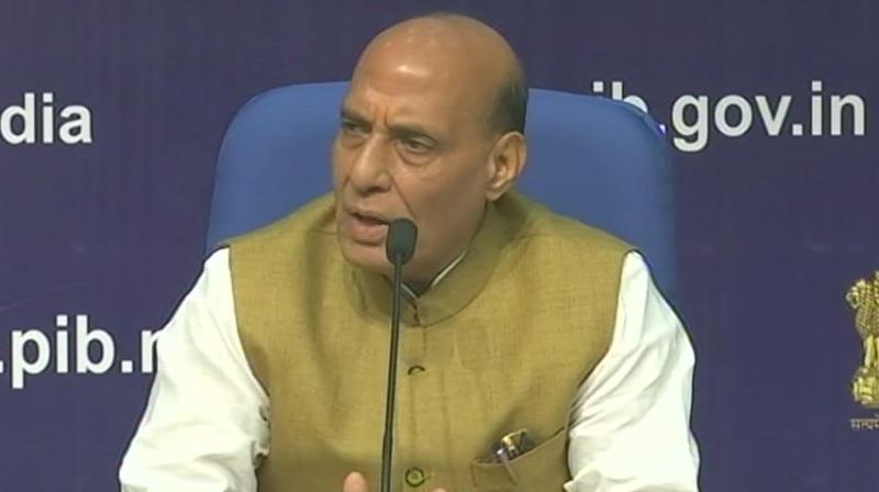 Home Minister Rajnath Singh said Dineshwar Sharma will initiate the sustained dialogue to understand legitimate aspirations of the people of Jammu and Kashmir. (Photo: ANI) Home Minister Rajnath Singh said Dineshwar Sharma will initiate the sustained dialogue to understand legitimate aspirations of the people of Jammu and Kashmir. (Photo: ANI)