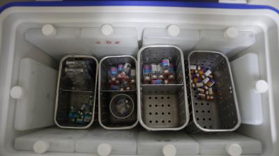 With most frontrunner vaccine candidates likely to require extra cold' storage, the private sector could also be roped in for effective delivery of a preventive when it is available, suggest several experts and industry insiders. (AP)