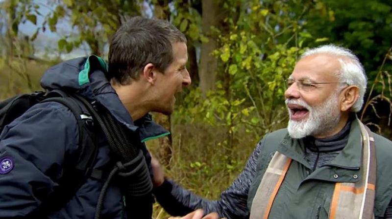 The show, Man vs Wild, will be premiered on August 12 and will be showcased in more than 180 countries across the world on Discovery network channels. (Photo: ANI) The show, Man vs Wild, will be premiered on August 12 and will be showcased in more than 180 countries across the world on Discovery network channels. (Photo: ANI)
