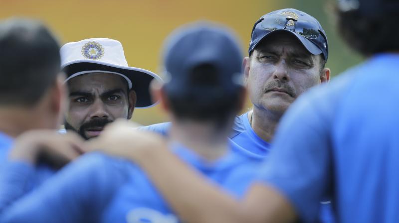 Ravi Shastri, who took over the demanding role after Anil Kumble's acrimonious exit last month, has backed India to continue the "fearless brand of cricket". (Photo: AP) Ravi Shastri, who took over the demanding role after Anil Kumble's acrimonious exit last month, has backed India to continue the "fearless brand of cricket". (Photo: AP)