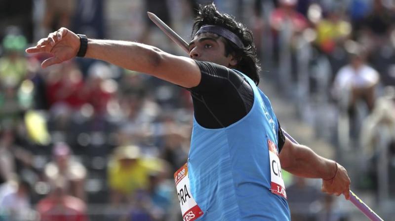 Neeraj was favourite for gold here after his 85.94m throw last month at Patiala during Federation Cup National Championships. (Photo: AP) Neeraj was favourite for gold here after his 85.94m throw last month at Patiala during Federation Cup National Championships. (Photo: AP)