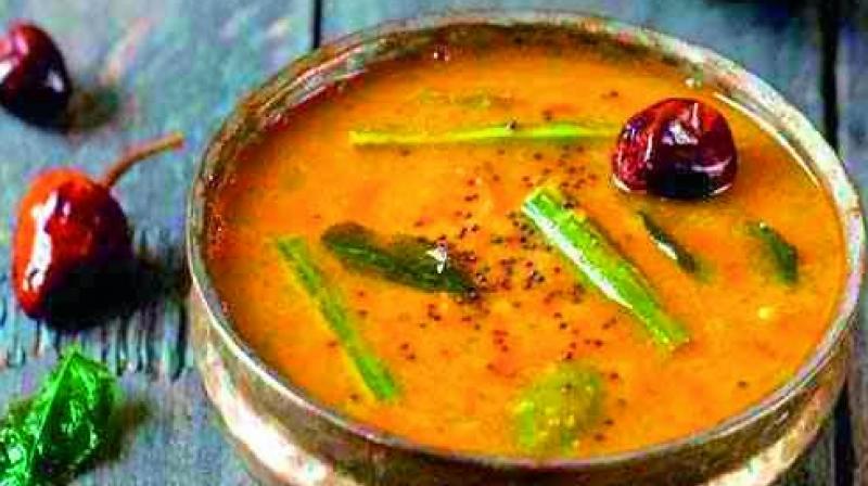 Sambar, that most popular of south Indian curries, has been proved to prevent colon cancer and medical experts say that it is the mixture of spices in the sambar powder that contributes to its effectiveness. Sambar, that most popular of south Indian curries, has been proved to prevent colon cancer and medical experts say that it is the mixture of spices in the sambar powder that contributes to its effectiveness.