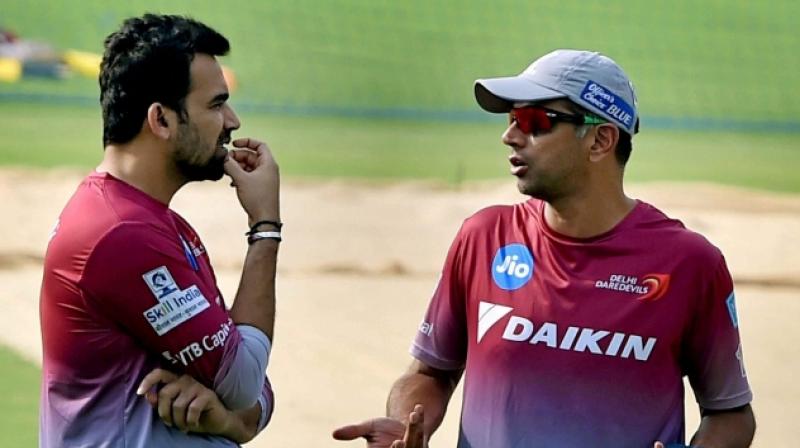 Zaheer Khan and Rahul Dravid. (Photo: PTI) Zaheer Khan and Rahul Dravid. (Photo: PTI)
