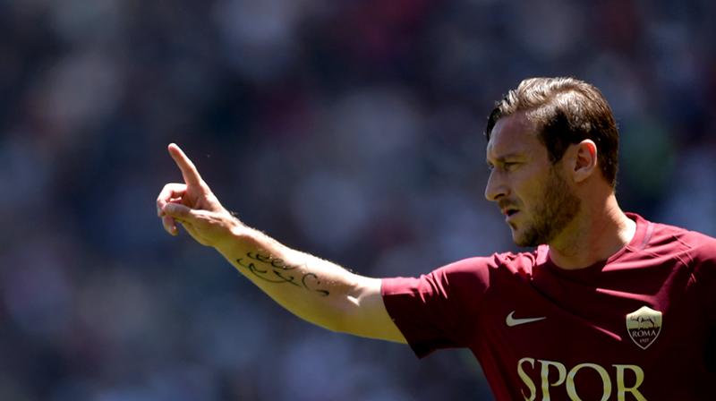 The Italian striker has played for the club over 25 years. (Photo: AFP) The Italian striker has played for the club over 25 years. (Photo: AFP)