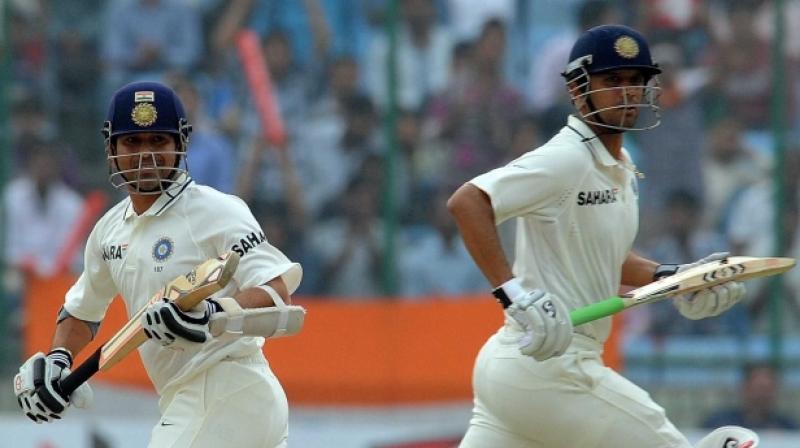Cheteshwar Pujara hailed the determination of Sachin Tendulkar and Rahul Dravid. (Photo: AFP) Cheteshwar Pujara hailed the determination of Sachin Tendulkar and Rahul Dravid. (Photo: AFP)