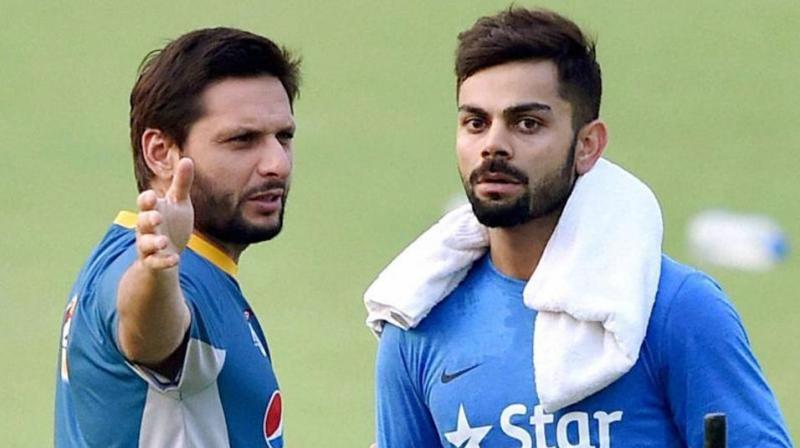 The former Pakistani cricket thanked Virat Kohli for his contribution to the Shahid Afridi Foundation. (Photo: PTI) The former Pakistani cricket thanked Virat Kohli for his contribution to the Shahid Afridi Foundation. (Photo: PTI)
