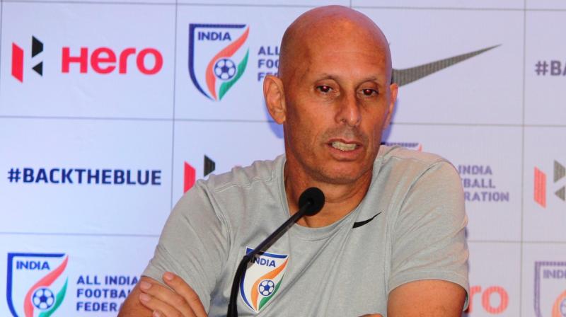 Stephan Constantine demanded a better performance from the Blue Tigers despite winning the Tri-Nation Cup. (Photo: AIFF Media) Stephan Constantine demanded a better performance from the Blue Tigers despite winning the Tri-Nation Cup. (Photo: AIFF Media)