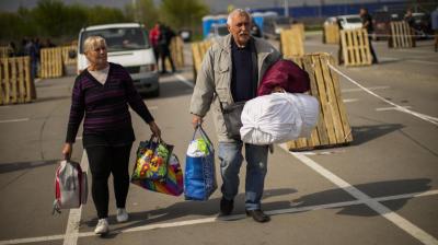Amnesty International said civilians were moved from occupied Ukraine further into Russian-controlled areas or into Russia, with children separated from their families in violation of international humanitarian law. —  Representational Image/AP