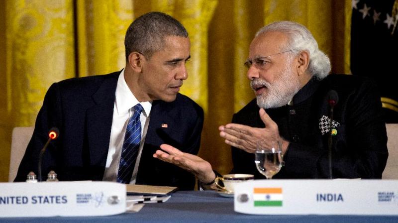 US President Barack Obama and Prime Minister Narendra Modi. (Photo: AP) US President Barack Obama and Prime Minister Narendra Modi. (Photo: AP)