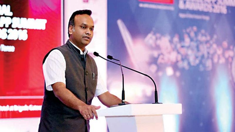 Karnataka IT minister Priyank Kharge. Karnataka IT minister Priyank Kharge.