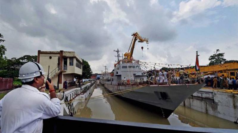 The Indian Navy on Wednesday commissioned a high-tech water jet fast attack craft, 'INS Tihayu. (Photo: PTI/Representational) The Indian Navy on Wednesday commissioned a high-tech water jet fast attack craft, 'INS Tihayu. (Photo: PTI/Representational)