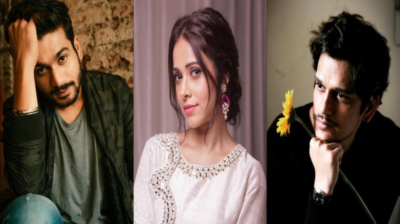 Sunny Kaushal, Nushrat Bharucha and Vijay Varma. (Photo: Instagram) Sunny Kaushal, Nushrat Bharucha and Vijay Varma. (Photo: Instagram)