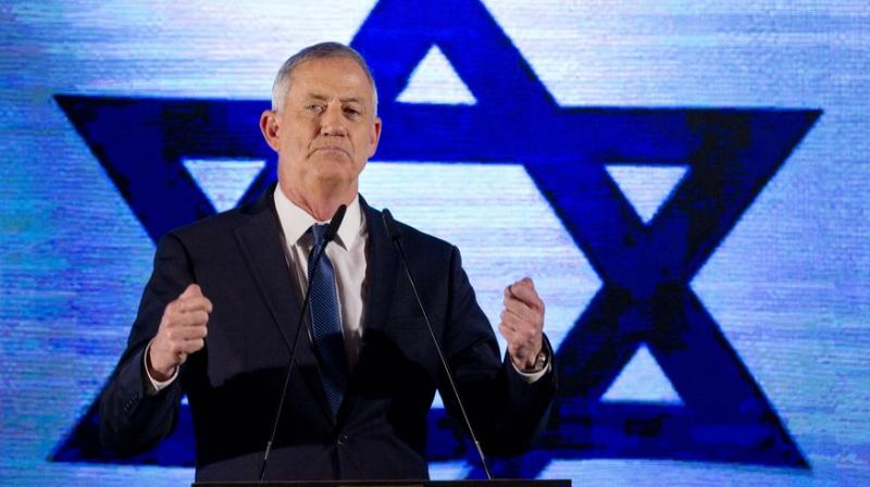 Ex-military chief Benny Gantz poses a serious threat. (Photo:AP) Ex-military chief Benny Gantz poses a serious threat. (Photo:AP)
