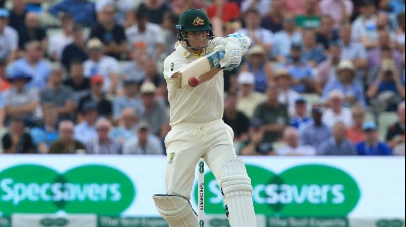 Steve Smith rescued his side who were in big trouble at 122-8 in the first innings with his 23rd test ton in just 64 matches and his unbeaten 45 in the second innings dragged his side, 27-2 when he came to the crease, out of the mire again. (Photo: AFP) Steve Smith rescued his side who were in big trouble at 122-8 in the first innings with his 23rd test ton in just 64 matches and his unbeaten 45 in the second innings dragged his side, 27-2 when he came to the crease, out of the mire again. (Photo: AFP)