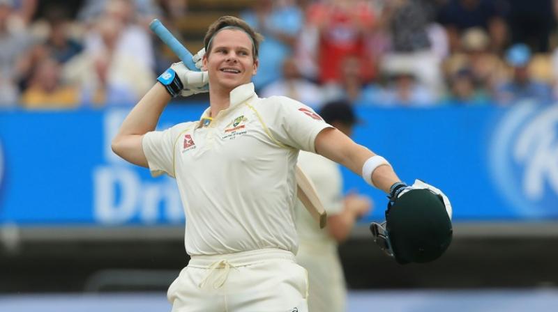 Australian batsman Steven Smith on Sunday became the second-fastest batsman to register 25 centuries in the Test format. (Photo: AFP) Australian batsman Steven Smith on Sunday became the second-fastest batsman to register 25 centuries in the Test format. (Photo: AFP)