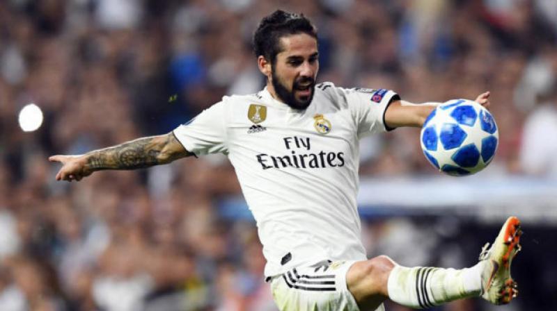 Real Madrid midfielder Isco Alarcon has picked up a thigh injury, and he is set to miss this weekend's La Liga match against Villarreal. (Photo:AFP) Real Madrid midfielder Isco Alarcon has picked up a thigh injury, and he is set to miss this weekend's La Liga match against Villarreal. (Photo:AFP)