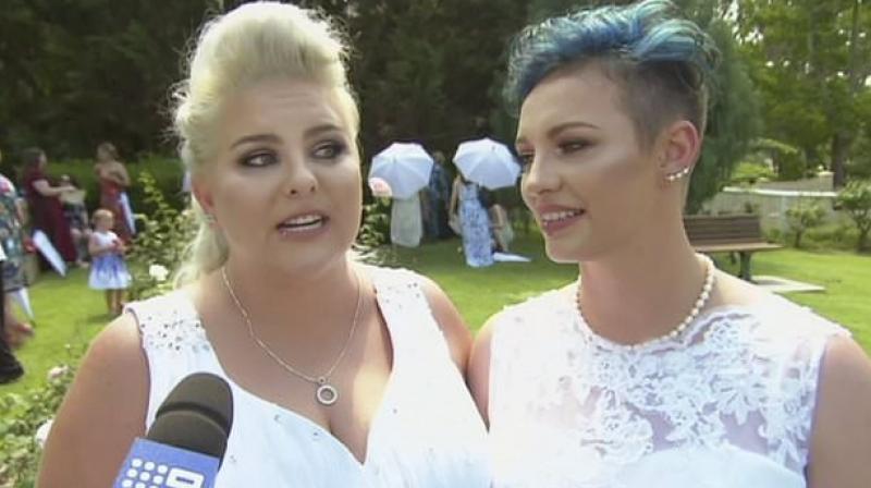 Australia's first same-sex couples get married Australia's first same-sex couples get married