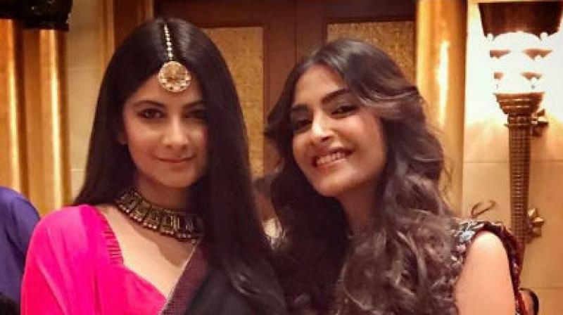 Rhea and Sonam Kapoor. Rhea and Sonam Kapoor.