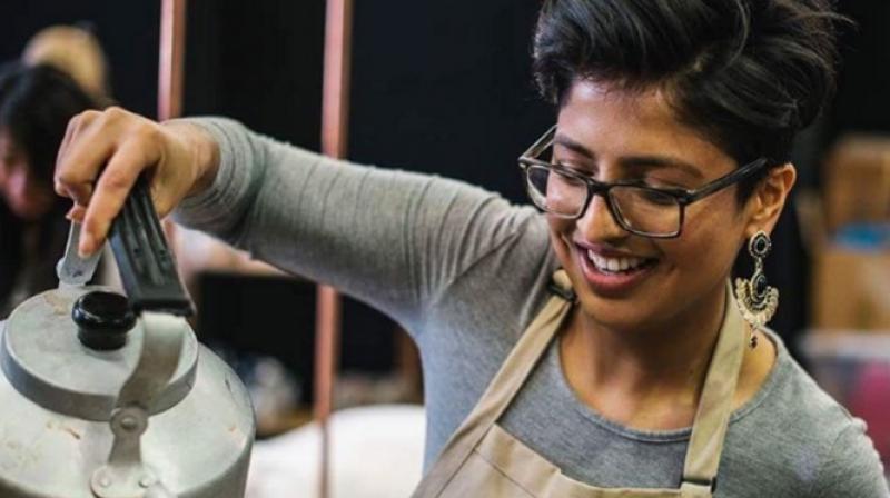 It was Uppma Virdi’s grandfather who taught her he art of making Ayurvedic tea. (Photo: Instagram/ @chai_walli) It was Uppma Virdi’s grandfather who taught her he art of making Ayurvedic tea. (Photo: Instagram/ @chai_walli)